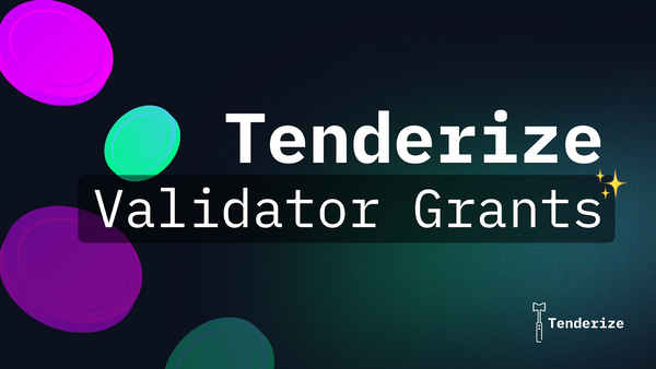 Introducing Tenderize Validator Grants